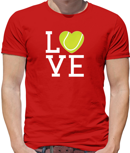 I Love Tennis T Shirt