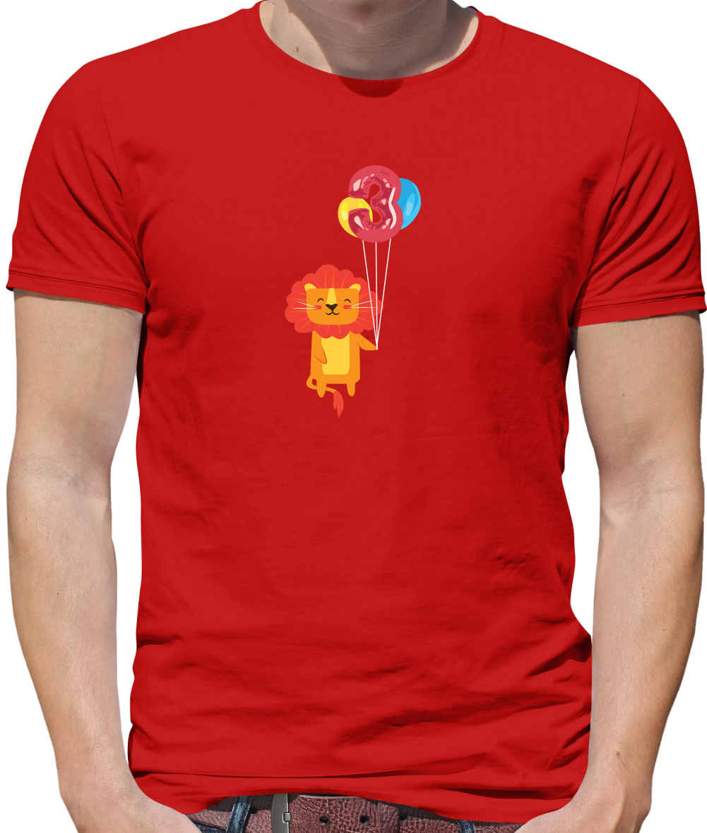 3rd Birthday Lion T Shirt