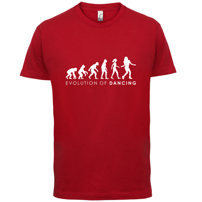 Evolution Of Woman Dancing  T Shirt
