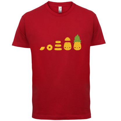 Evolution Of Pineapple T Shirt