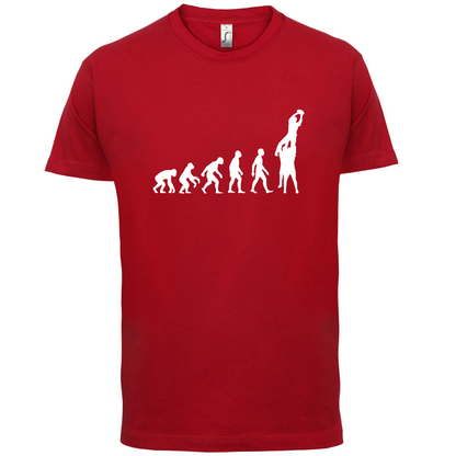 Evolution of Rugby Line Out T Shirt