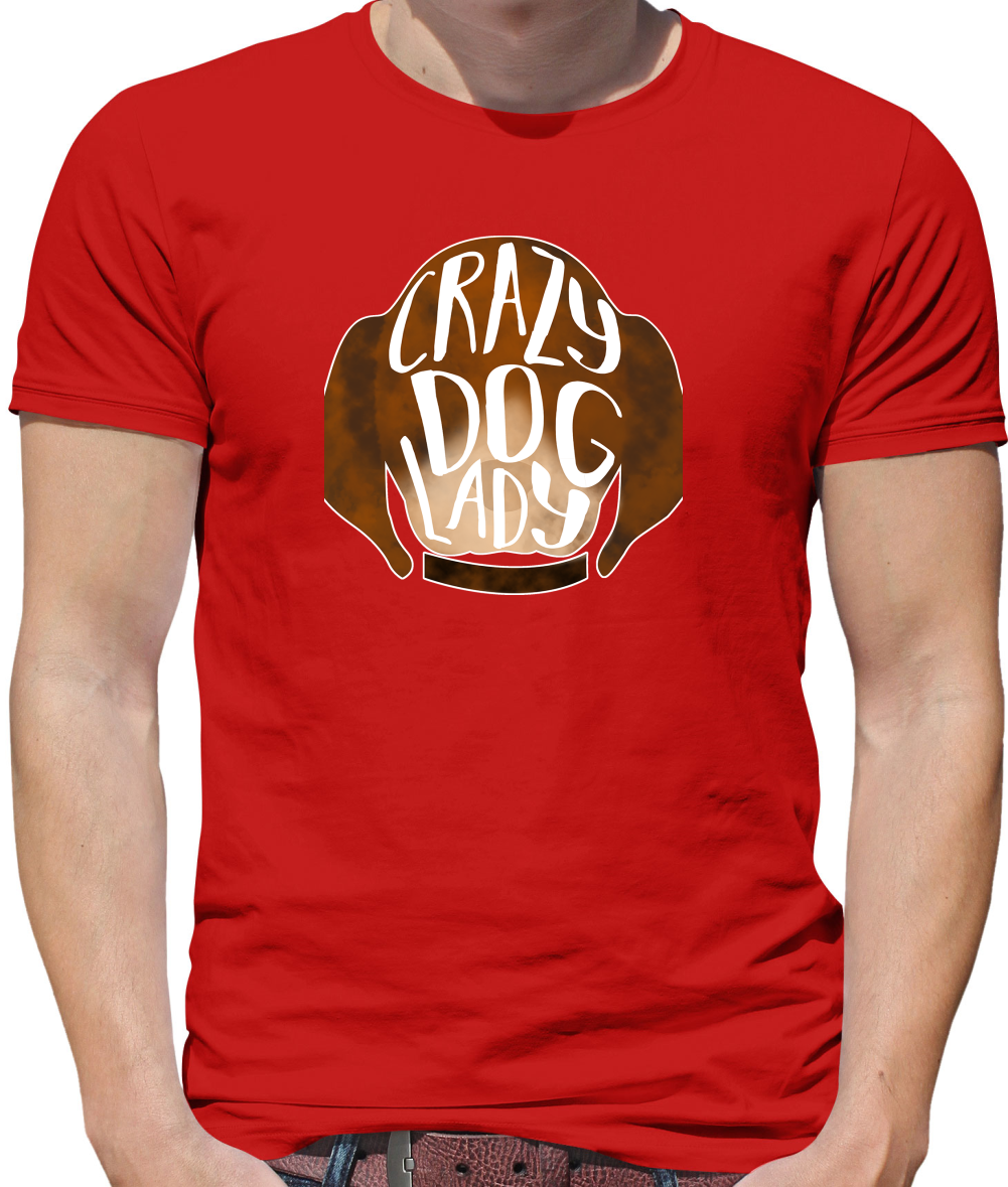 Crazy Dog Lady T Shirt