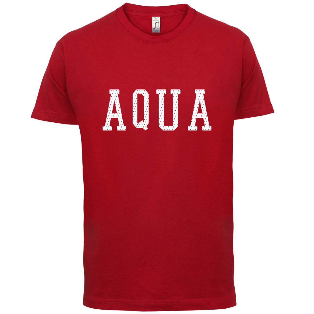 Justcie Aqua College Style T Shirt