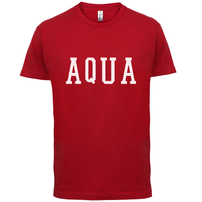 Justcie Aqua College Style T Shirt