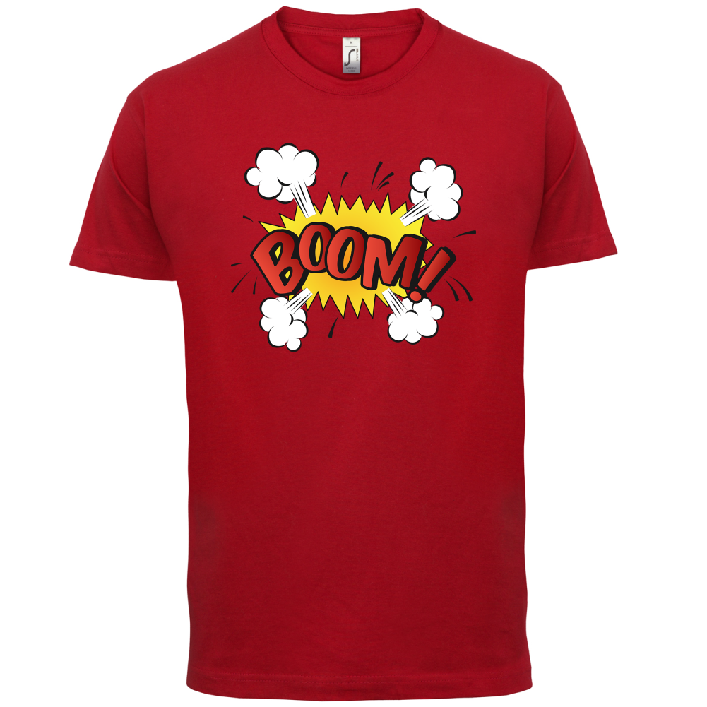 BOOM! Word Art T Shirt