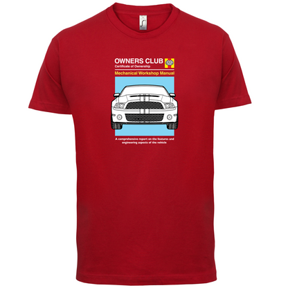 Car Owners Manual Mustang Mustang T Shirt