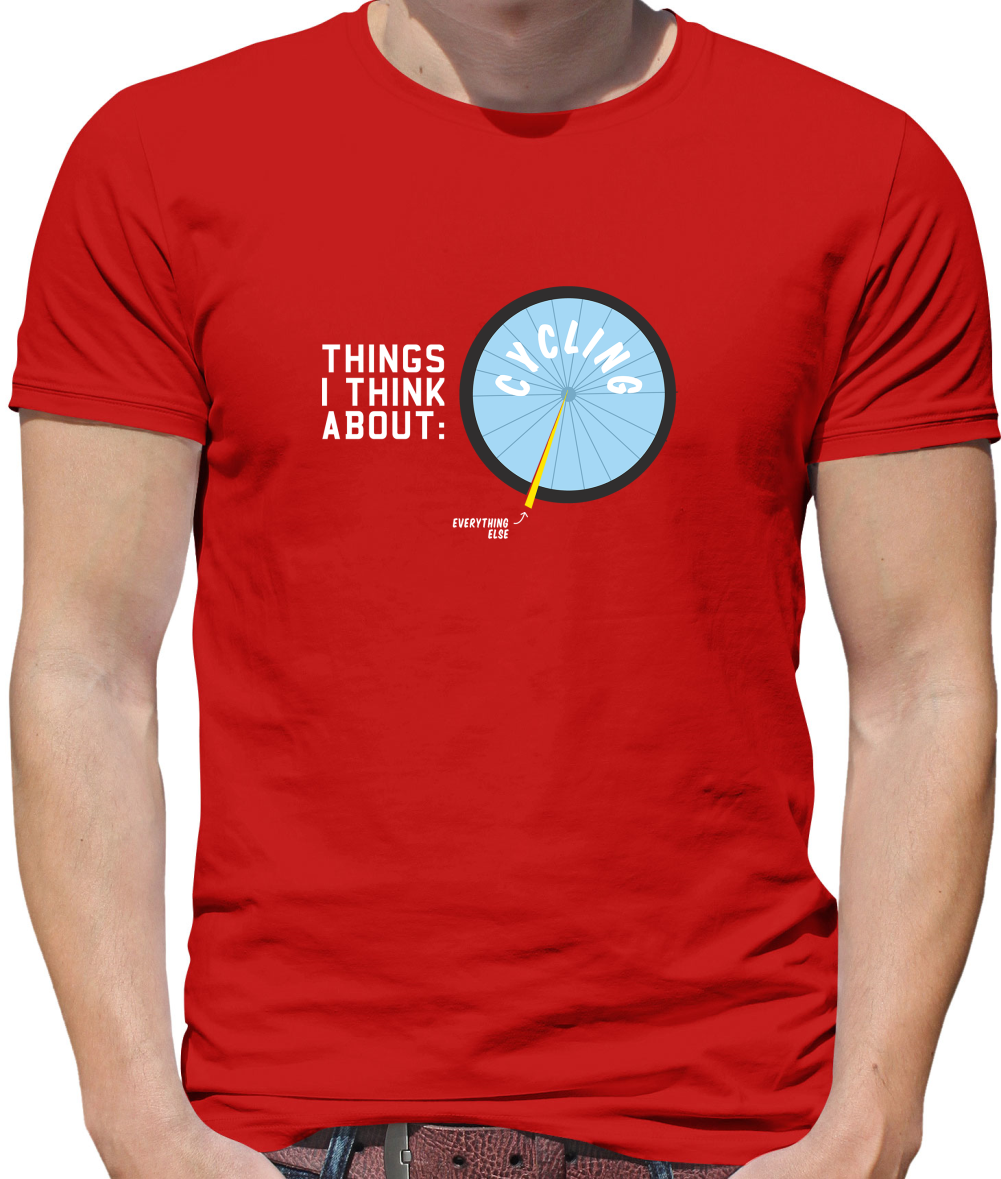 I Thiink About Cycling T Shirt