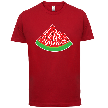 Hello Summer Watermelon T Shirt