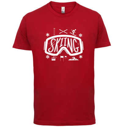Skiing Goggles T Shirt