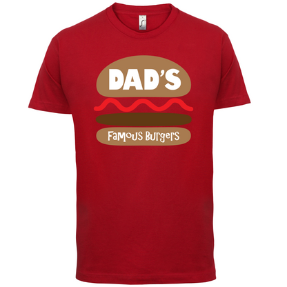 Dad's Famous Burgers T Shirt