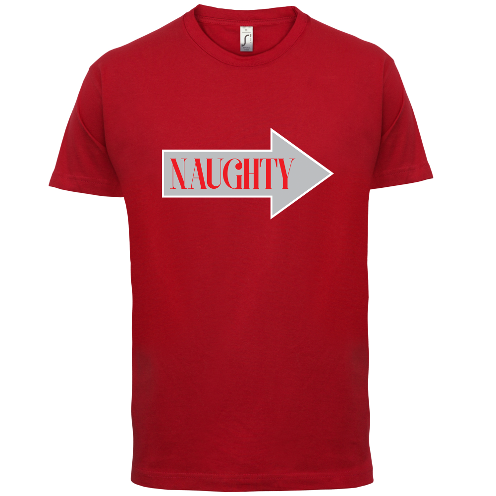 Naughty Arrow T Shirt