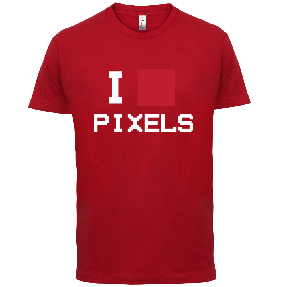 Pixel Heart T Shirt