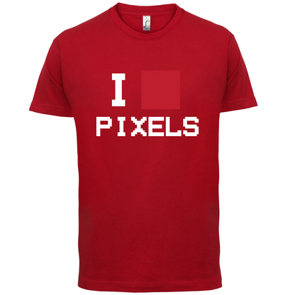 Pixel Heart T Shirt