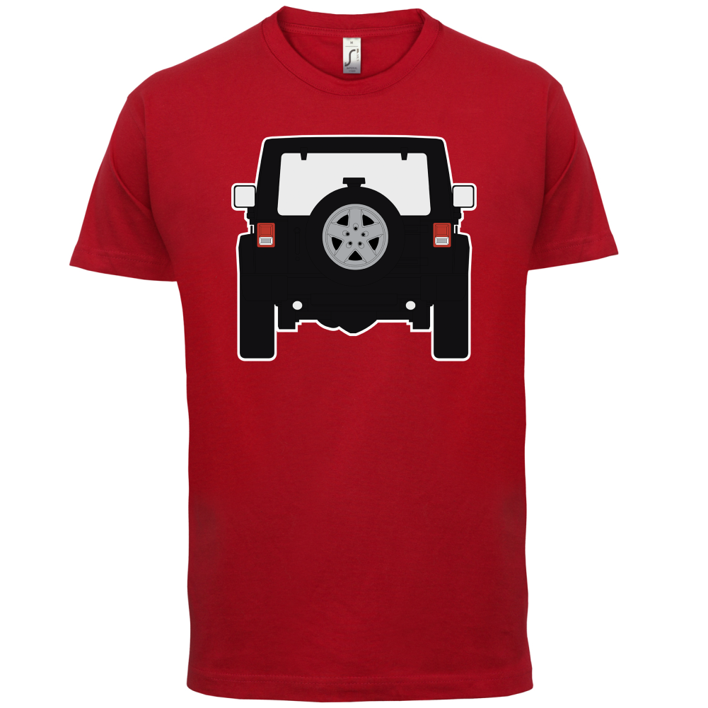 JW Black Rear T Shirt