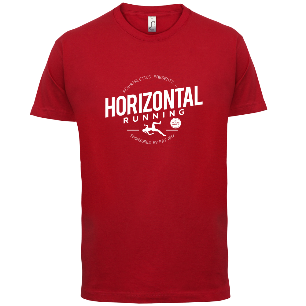 Horizontal Running - Fat Amy T Shirt
