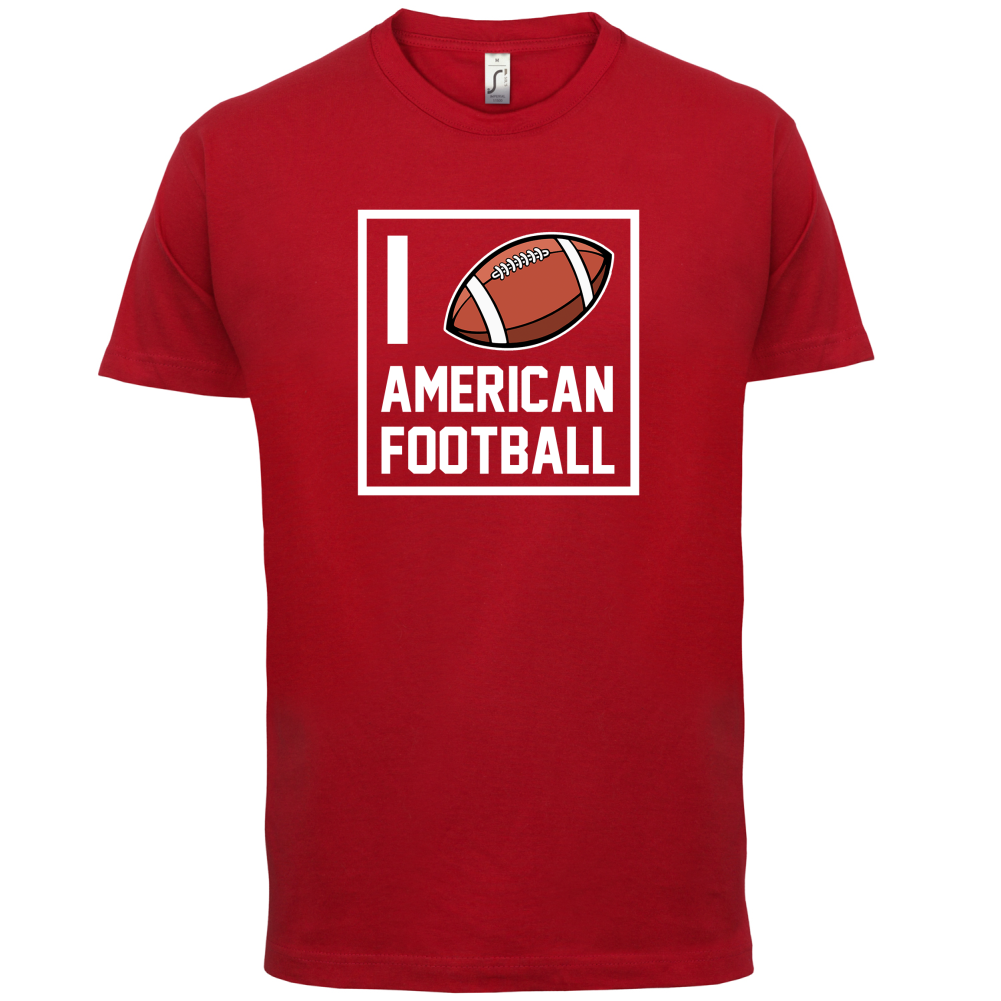 I Heart American Football T Shirt