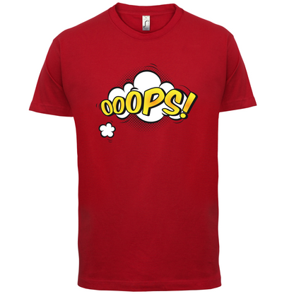 Oops! Word Art T Shirt