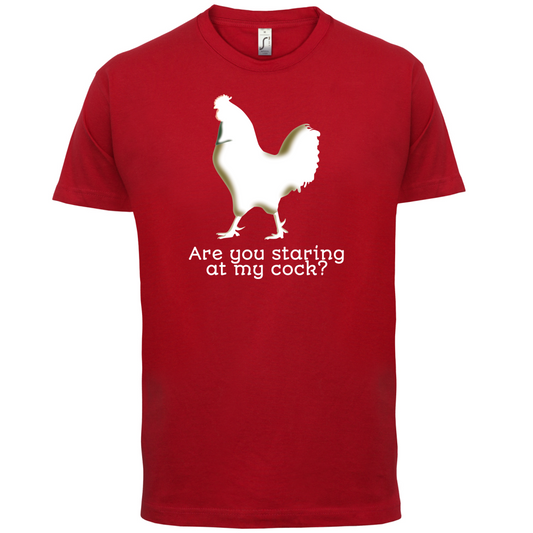 Staring At My Cock T Shirt