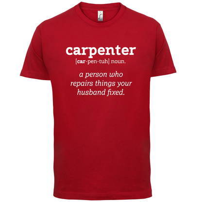 Definition Carpenter T Shirt