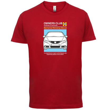 Car Owners Manual Civic T Shirt