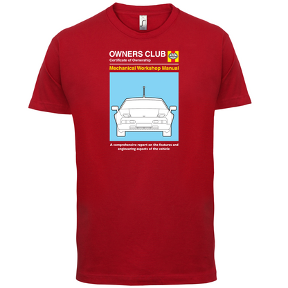 Car Owners Manual 928 Turbo T Shirt