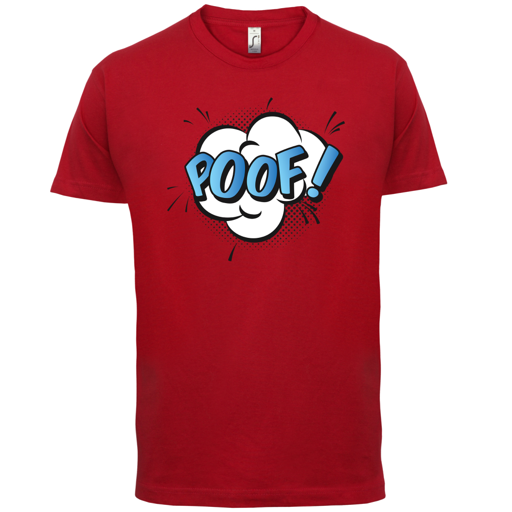 Poof! Word Art T Shirt