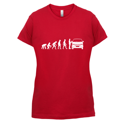 Evolution of Man T4 Campervan T Shirt