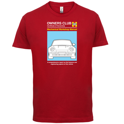 Car Owners Manual 959 Turbo T Shirt