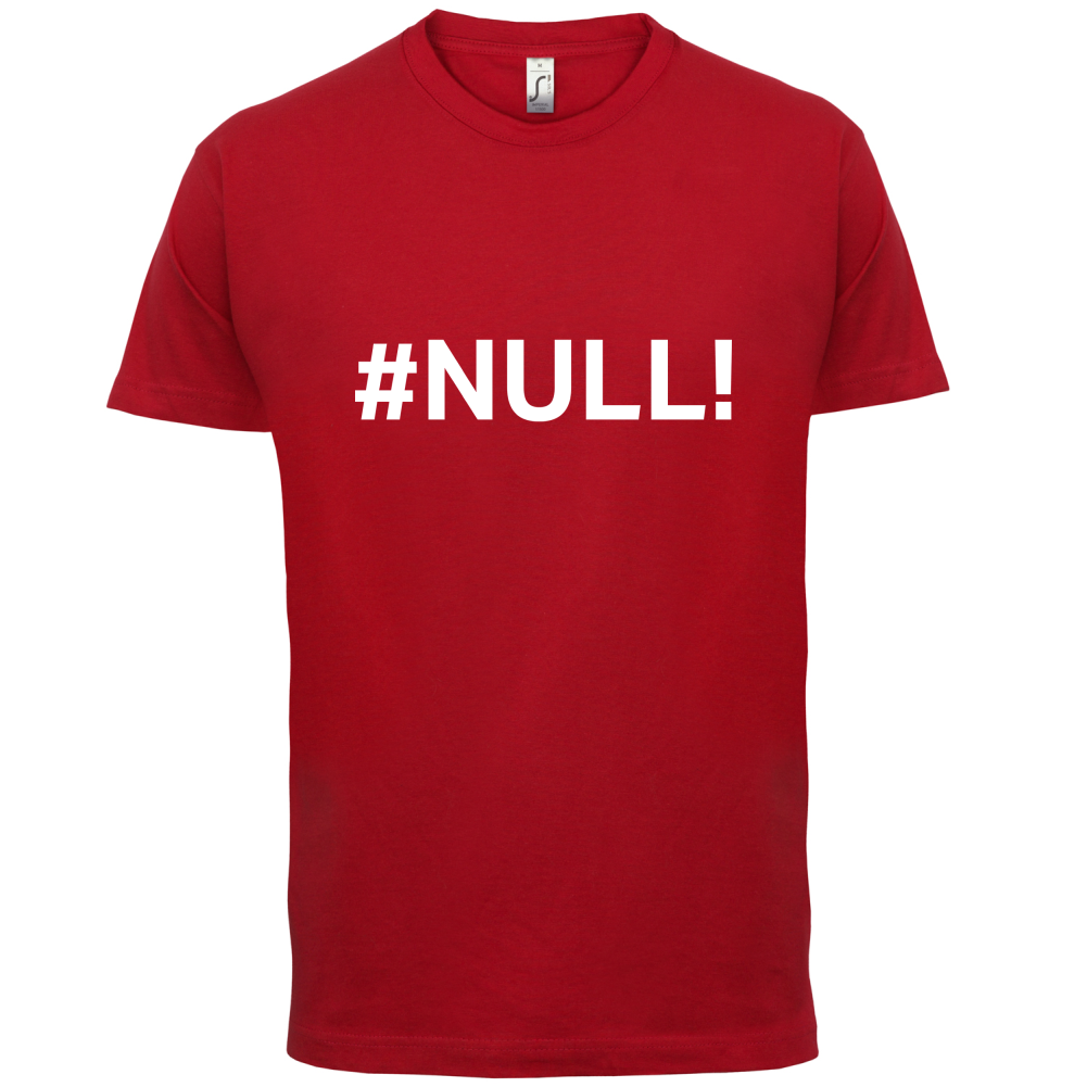 #Null T Shirt