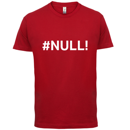 #Null T Shirt
