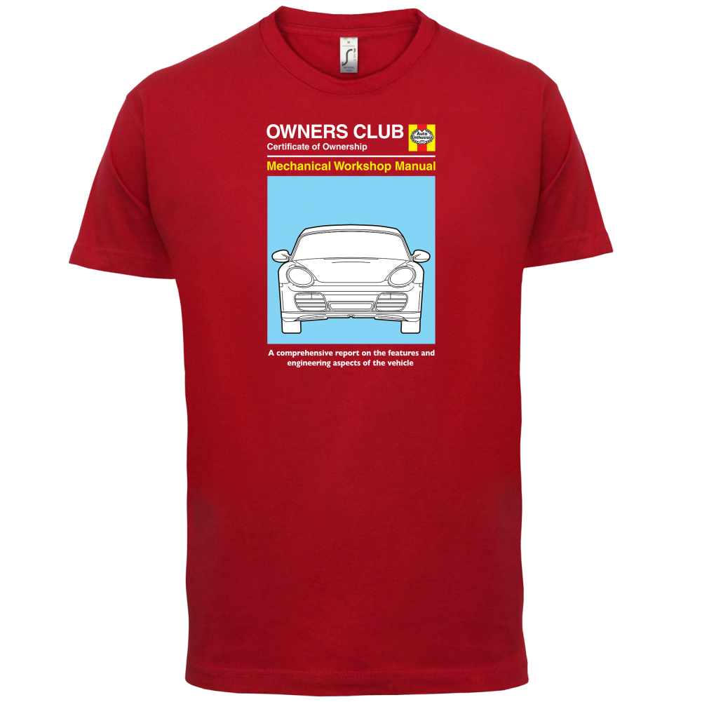 Car Owners Manual 987 T Shirt