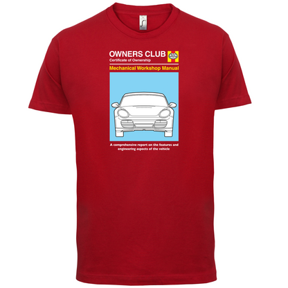Car Owners Manual 987 T Shirt