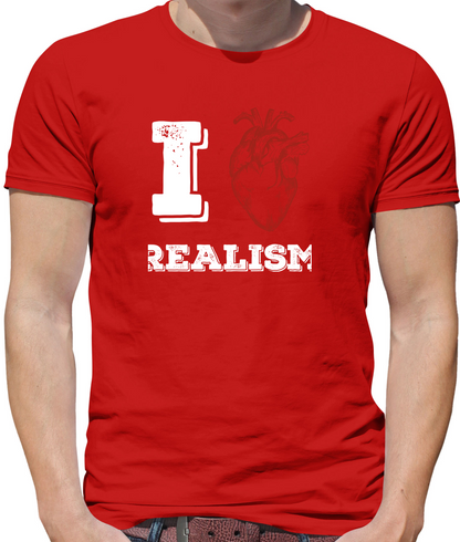 I Heart Realism T Shirt
