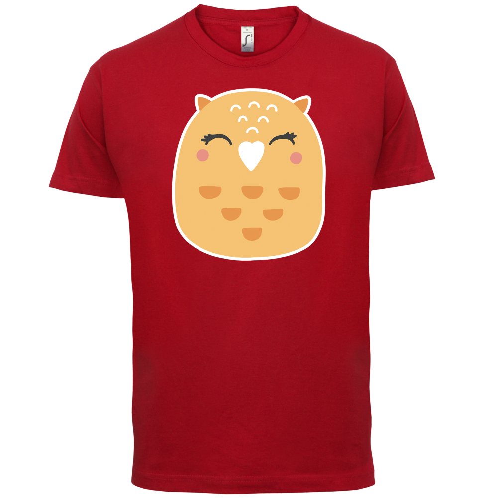 Smiley Face Mrs Owl T Shirt
