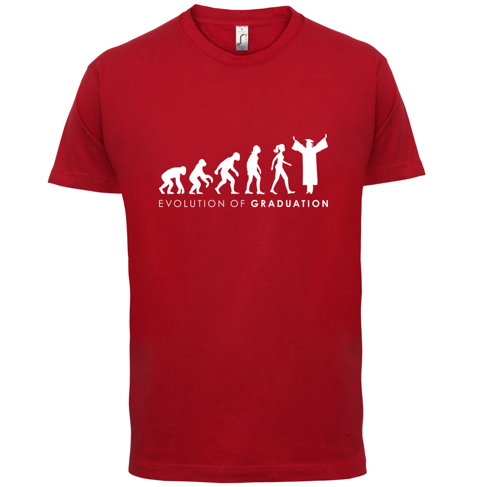 Evolution Of Woman Graduation T Shirt