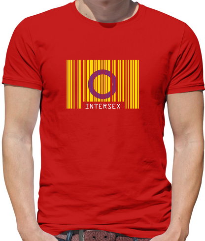 LGBT Barcode Flags - Intersex T Shirt