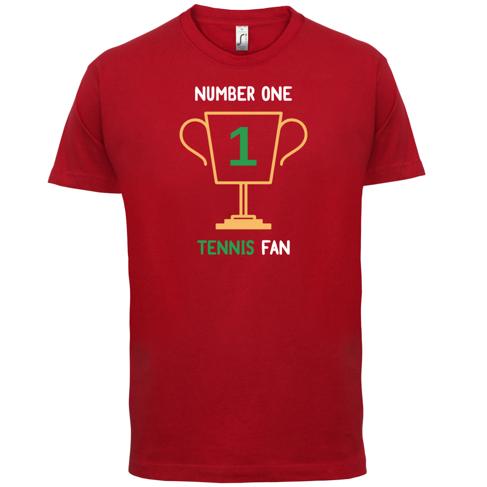 Number 1 Tennis Fan T Shirt