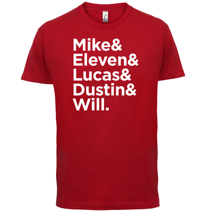 Mike & Eleven & Lucas & Will.. T Shirt
