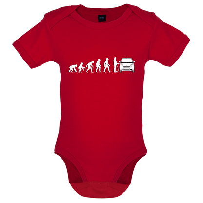Evolution of Man Smart Driver Baby T Shirt