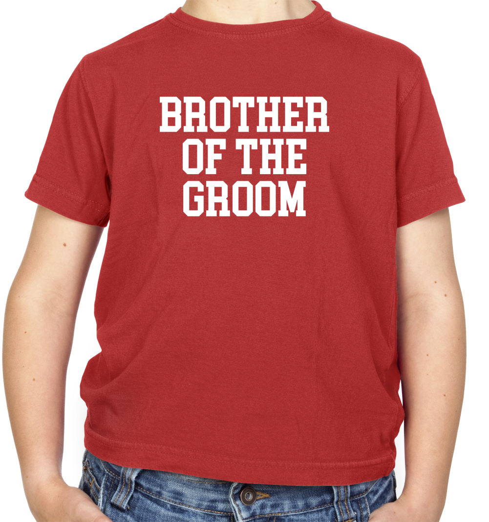 Brother Of The Groom Kids T Shirt