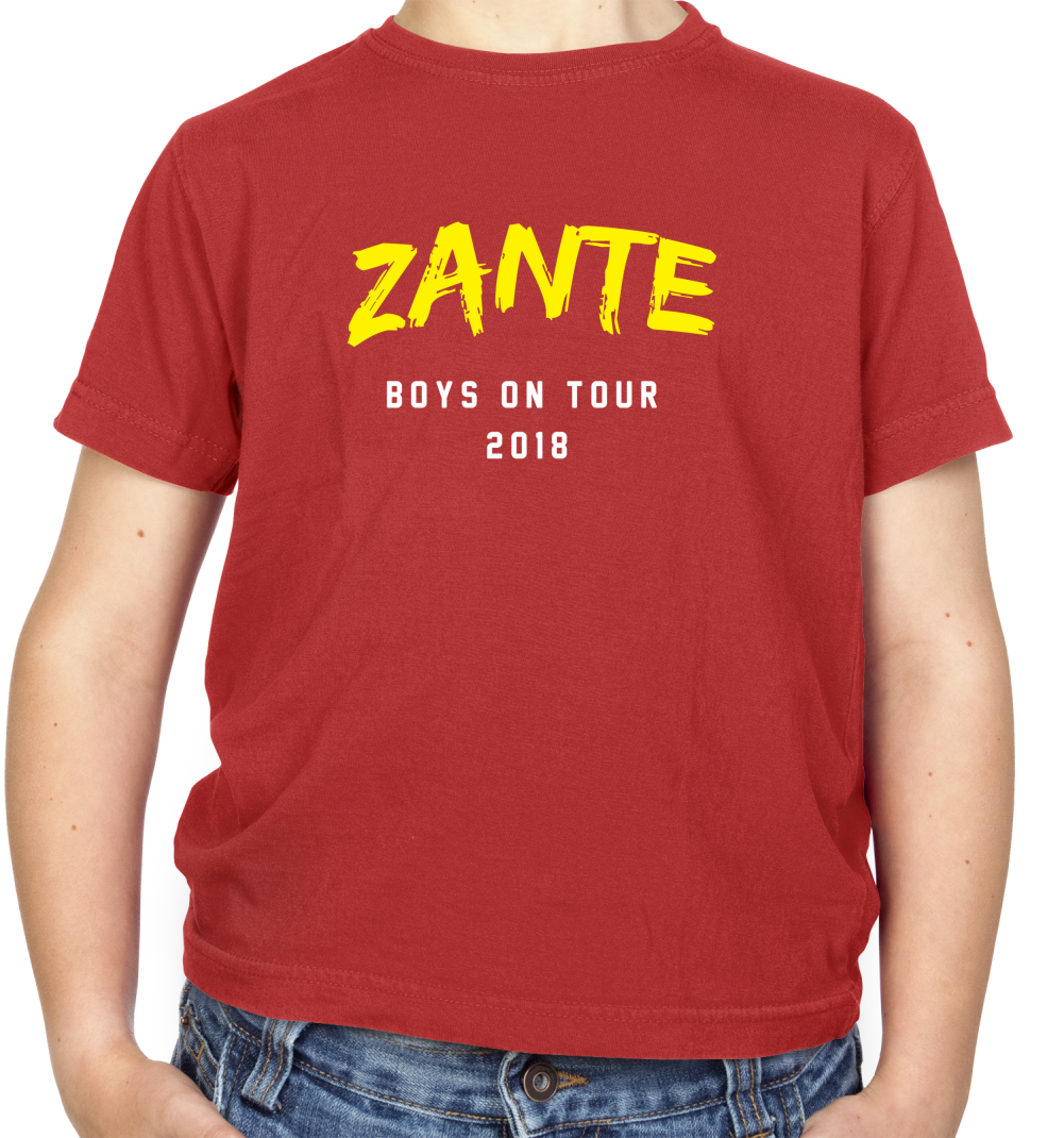 Boys On Tour Zante Kids T Shirt