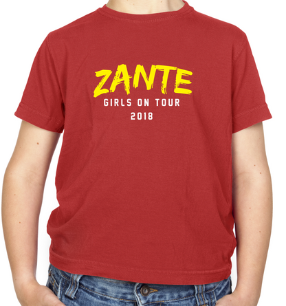 Girls On Tour Zante Kids T Shirt
