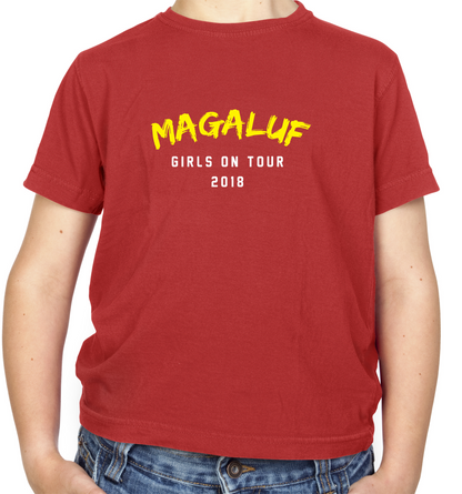 Girls On Tour Magaluf Kids T Shirt
