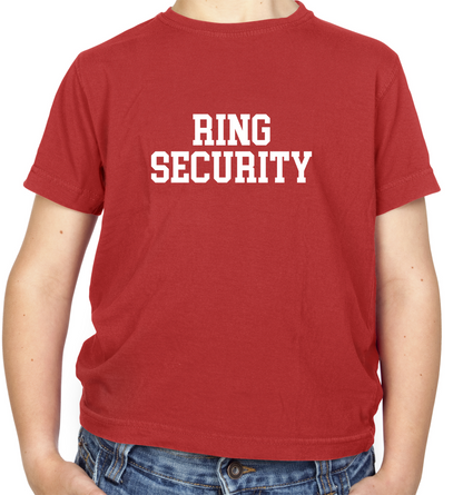 Ring Security Kids T Shirt