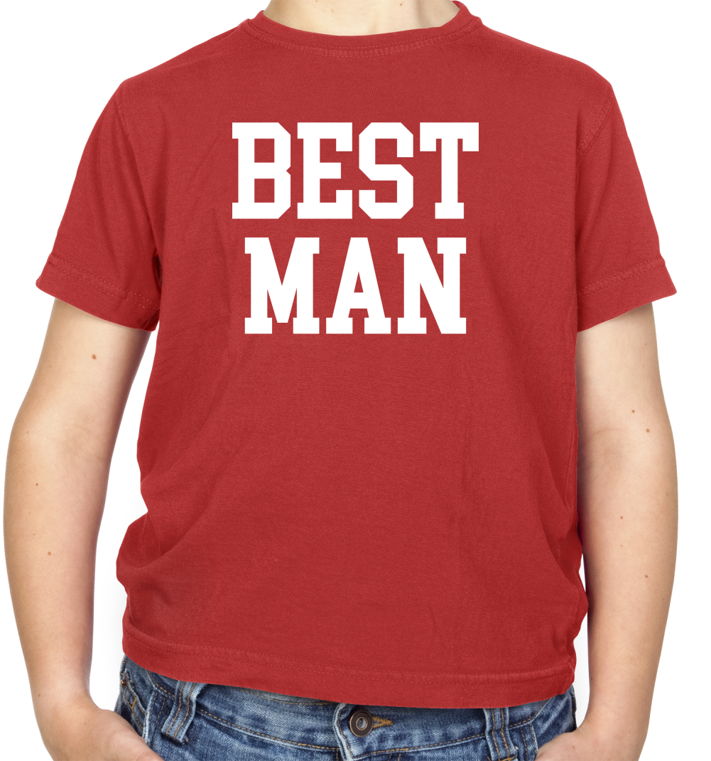 Best Man Kids T Shirt