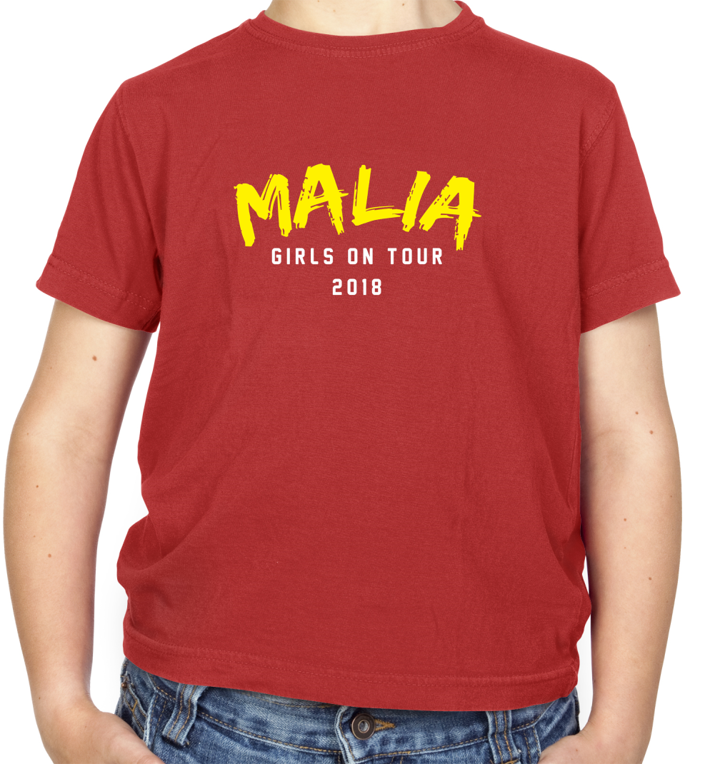 Girls On Tour Malia Kids T Shirt