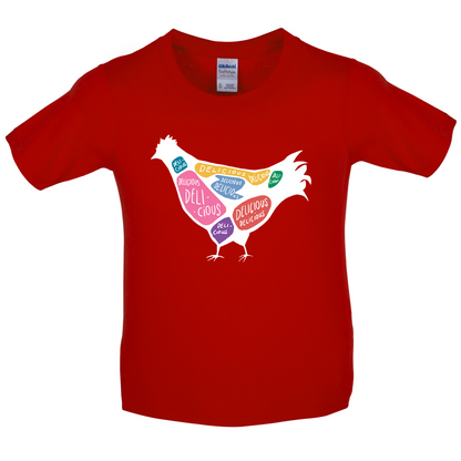 Delicious Chicken Kids T Shirt
