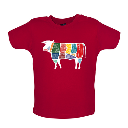 Delicious Cow Baby T Shirt