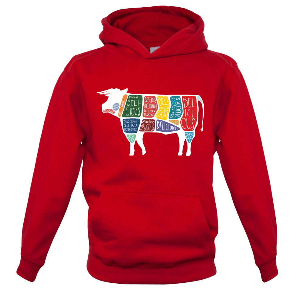 Delicious Cow Kids T Shirt