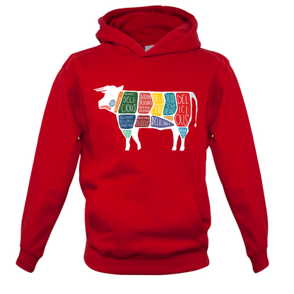 Delicious Cow Kids T Shirt